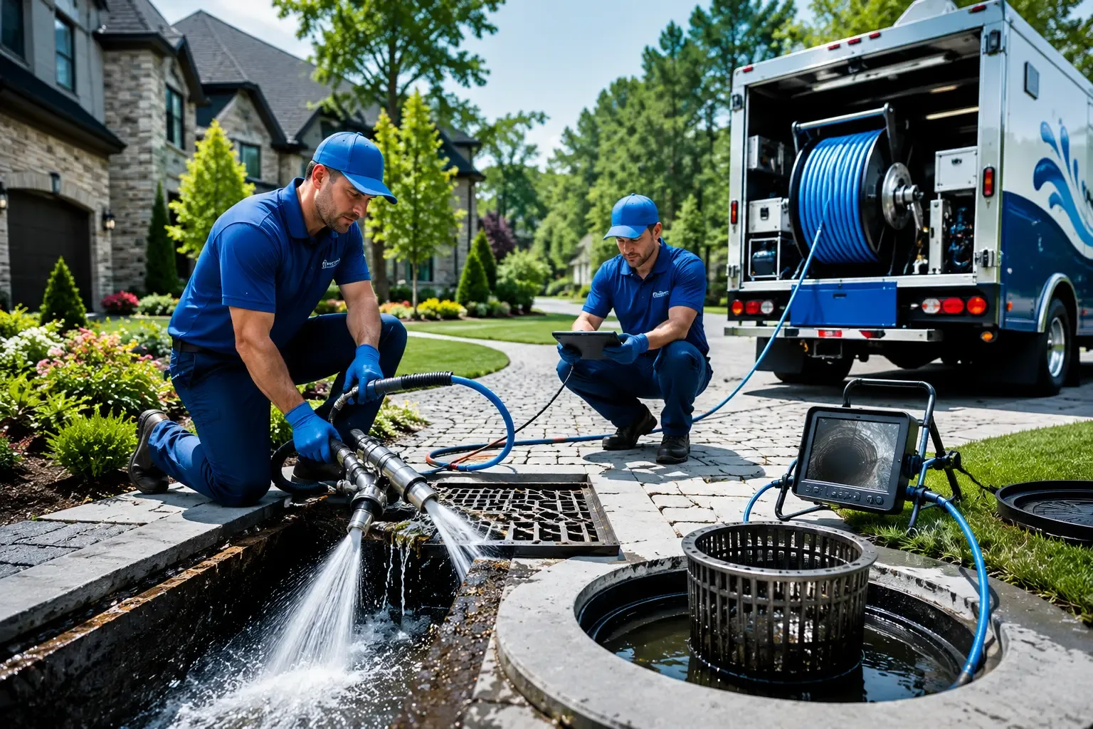Local outdoor drain cleaning professionals in Ellery, IL
