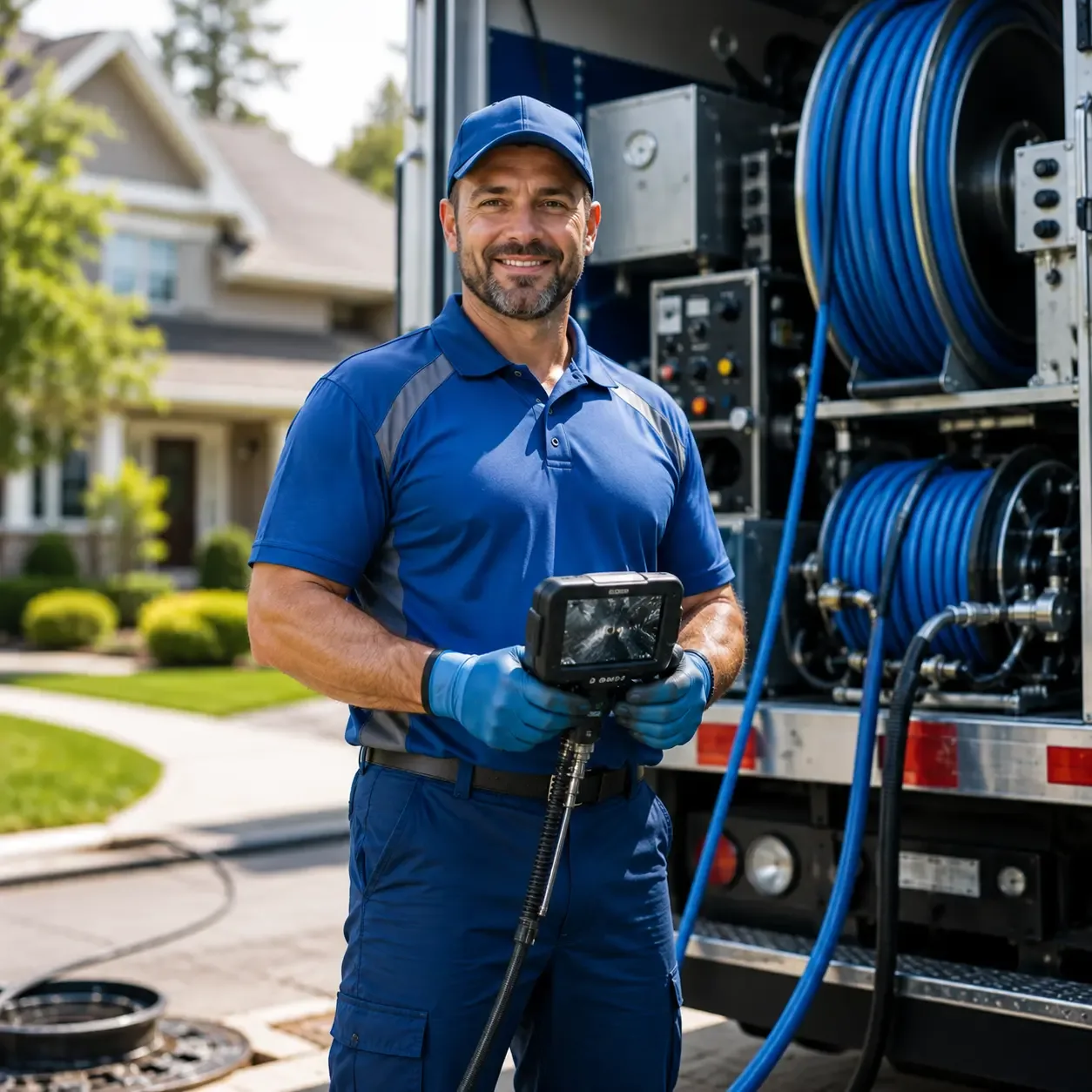 Local outdoor drain cleaning specialists in Ellery, IL